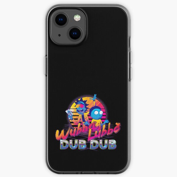 Rick and Morty Neon iPhone Soft Case