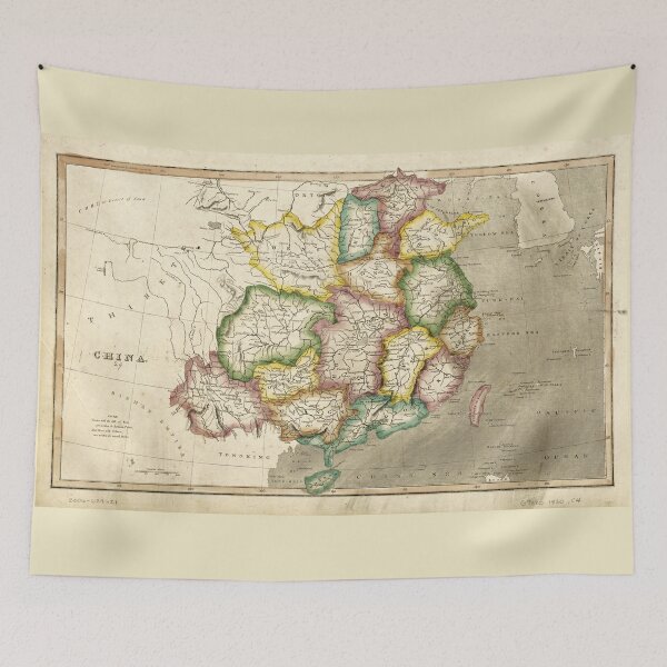 Item preview, Old Map of China (1830) designed and sold by allhistory.