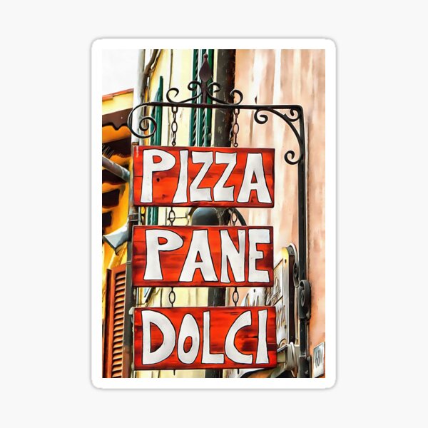 Pizza Pane e Dolci Sticker