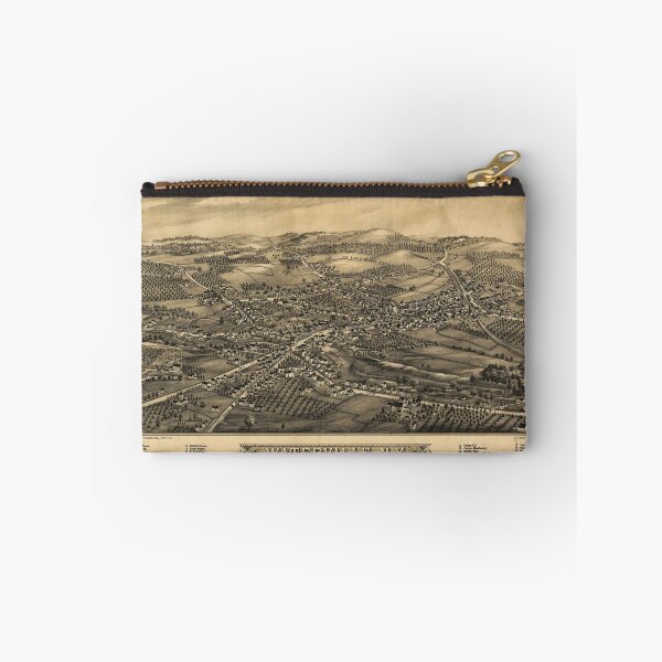 Item preview, Aerial View of Waterville, New York (1885) designed and sold by allhistory.
