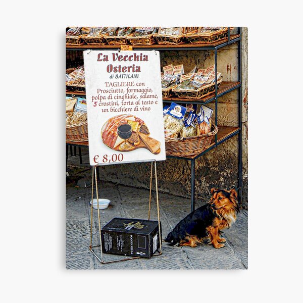 Guard Dog Heaven Canvas Print