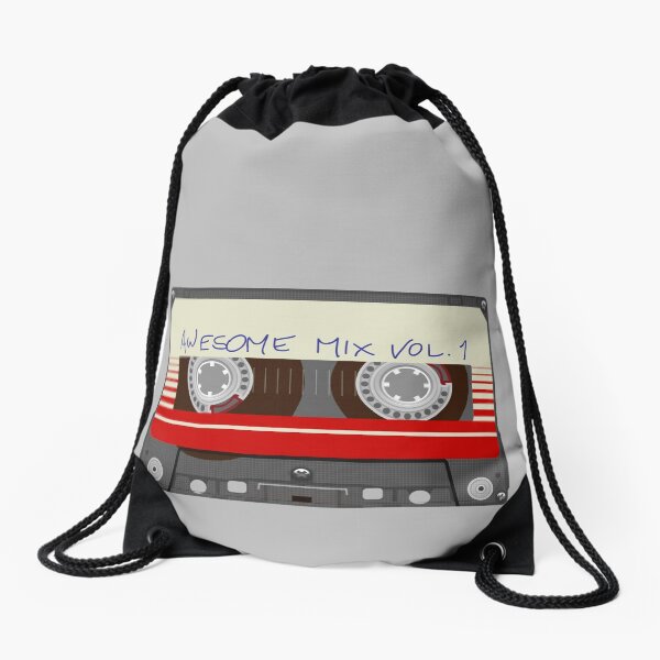 Guardians Awesome Mix Vol 1 Drawstring Bag