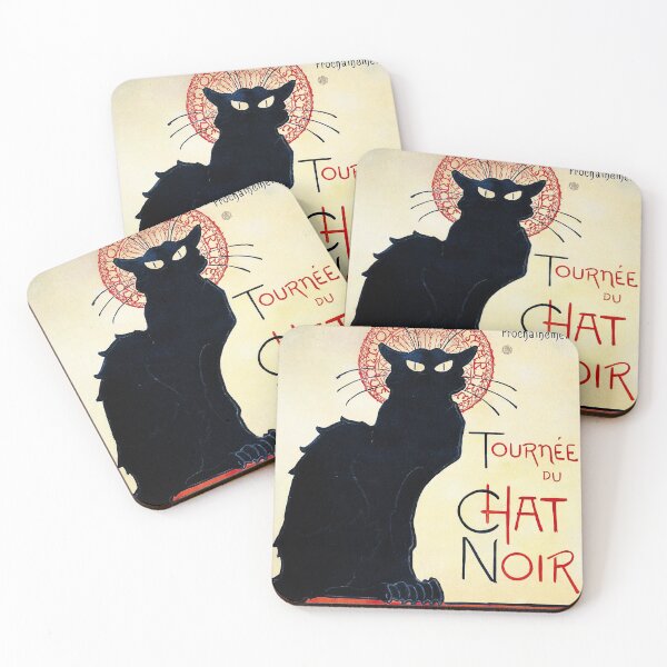 Item preview, Vintage french poster - Tournée du chat noir - Steinlen designed and sold by DejaVuStudio.