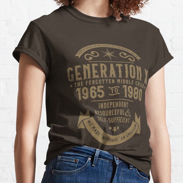 Generation X: The Golden Middle Child Classic T-Shirt