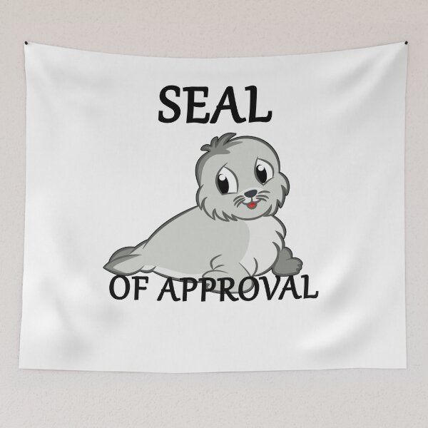 Item preview, CUTE BABY SEAL OF APPROVAL designed and sold by R.U BOLD.