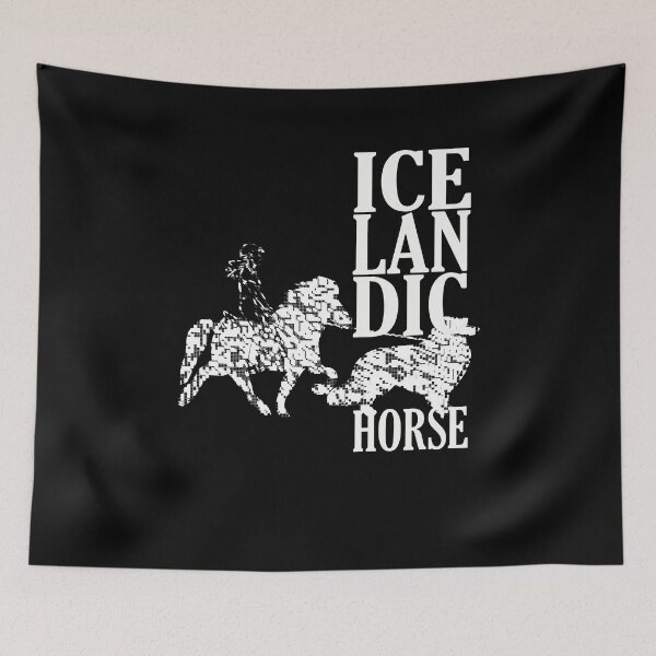 Item preview, Icelandic Horse: Iceland Horse Tölt Pony Merch designed and sold by iLambdaChi.