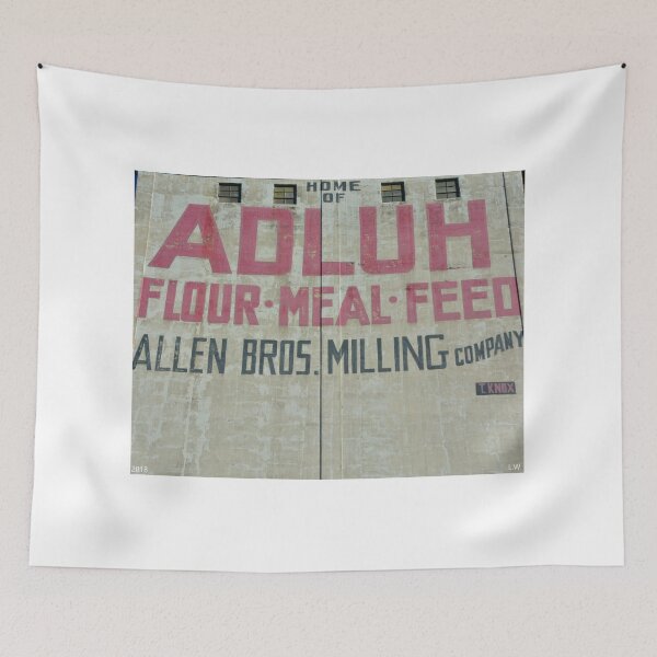 Item preview, Home Of Adluh Flour Meal Feed Mill designed and sold by LisaWootenPhoto.