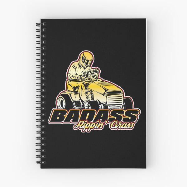 Item preview, Lawnmower Badass Ripping Grass designed and sold by offroadstyles.