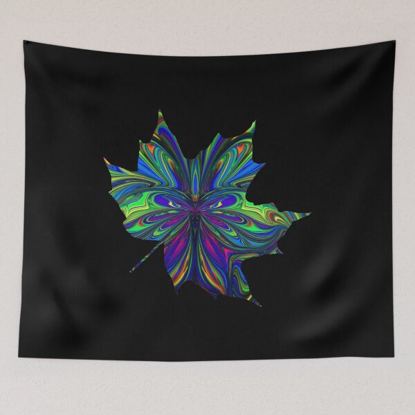 Item preview, Leaf Batik Colorful designed and sold by AndreasSteinweg.