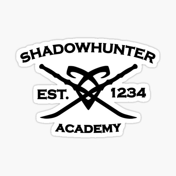 Shadowhunter Academy Sticker