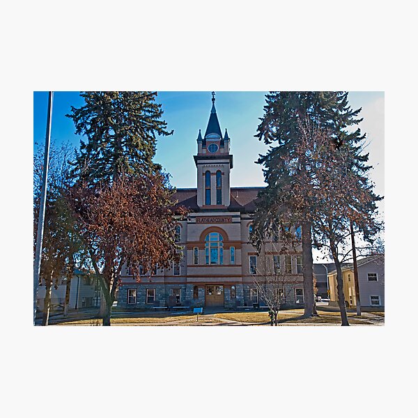 Item preview, Flathead County Montana Court House designed and sold by Bryan Spellman.