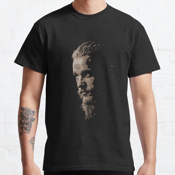 Official Vikings T Shirt Mens Ragnar Lothbrok History Tv