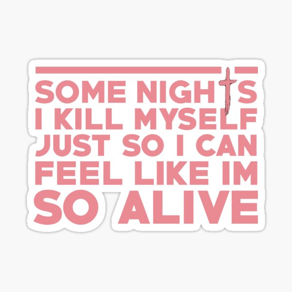 Some nights Sticker