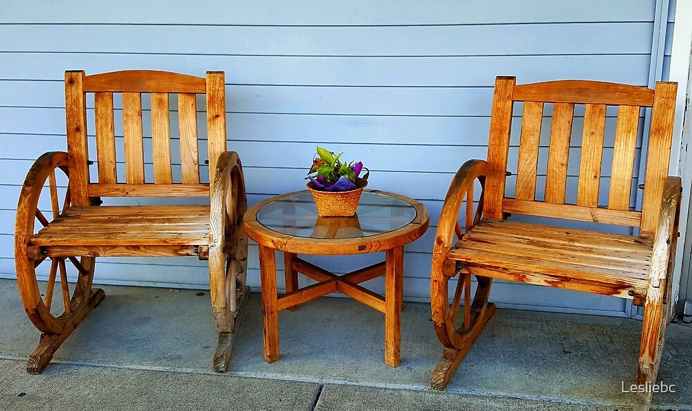 Wooden Wagon Wheel Chairs Dining Room