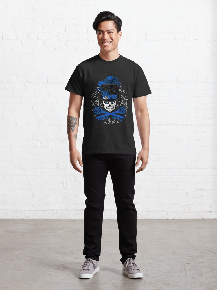 Alternate view of Darsana Prime Skull - Printed Front Classic T-Shirt