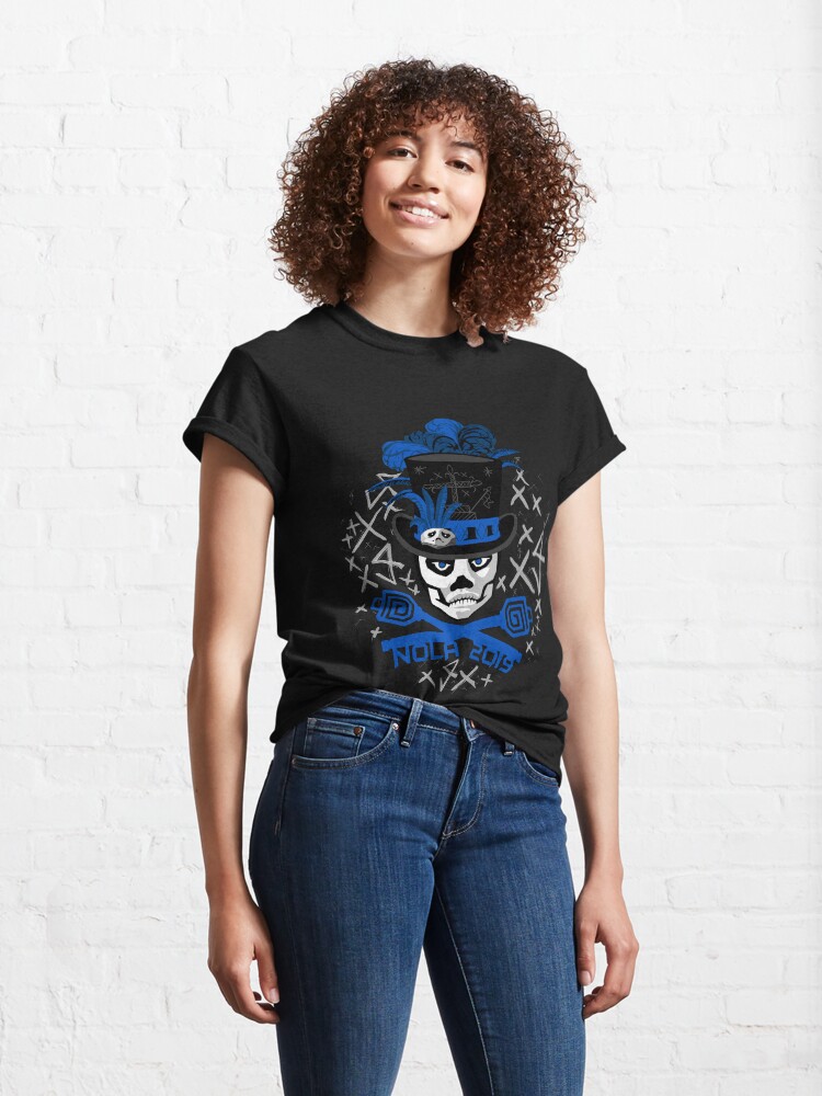 Alternate view of Darsana Prime Skull - Printed Front Classic T-Shirt