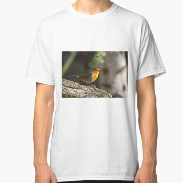 Robin Red Breast (Erithacus rubecula) Classic T-Shirt