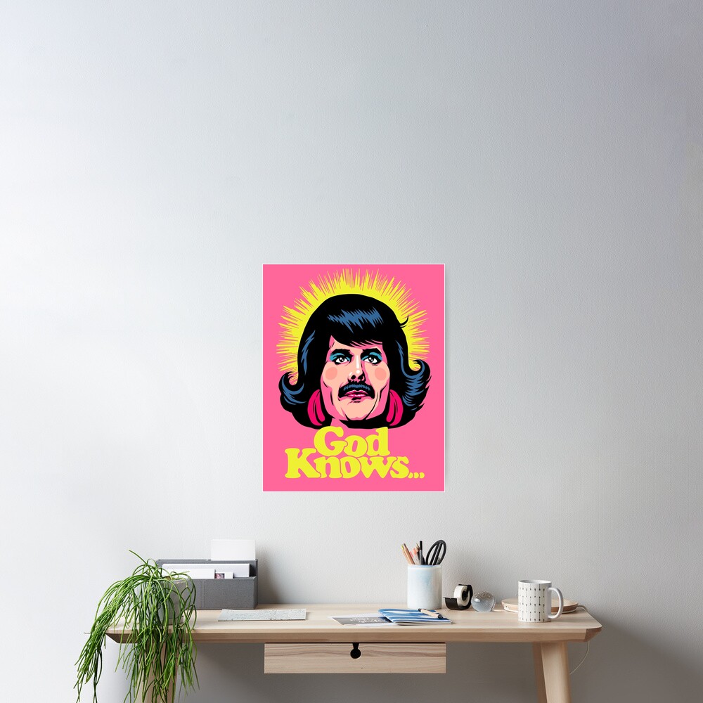 "God Knows" Poster for Sale by butcherbilly | Redbubble