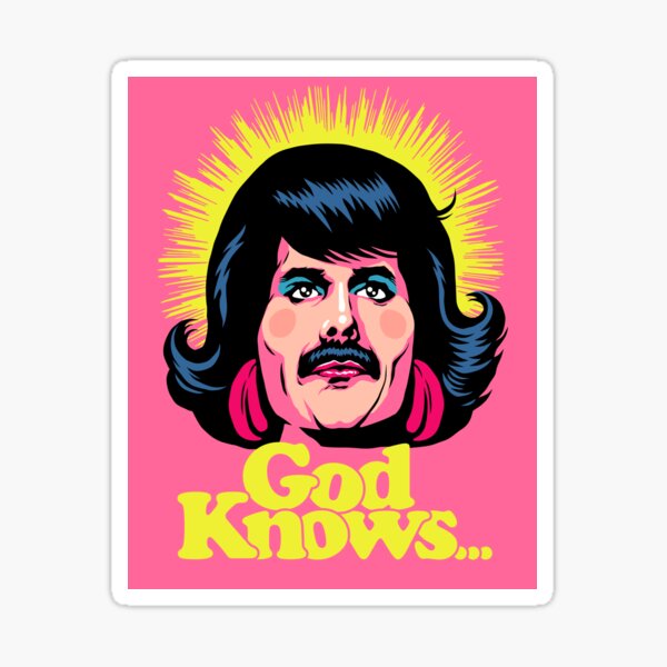 God Knows Sticker