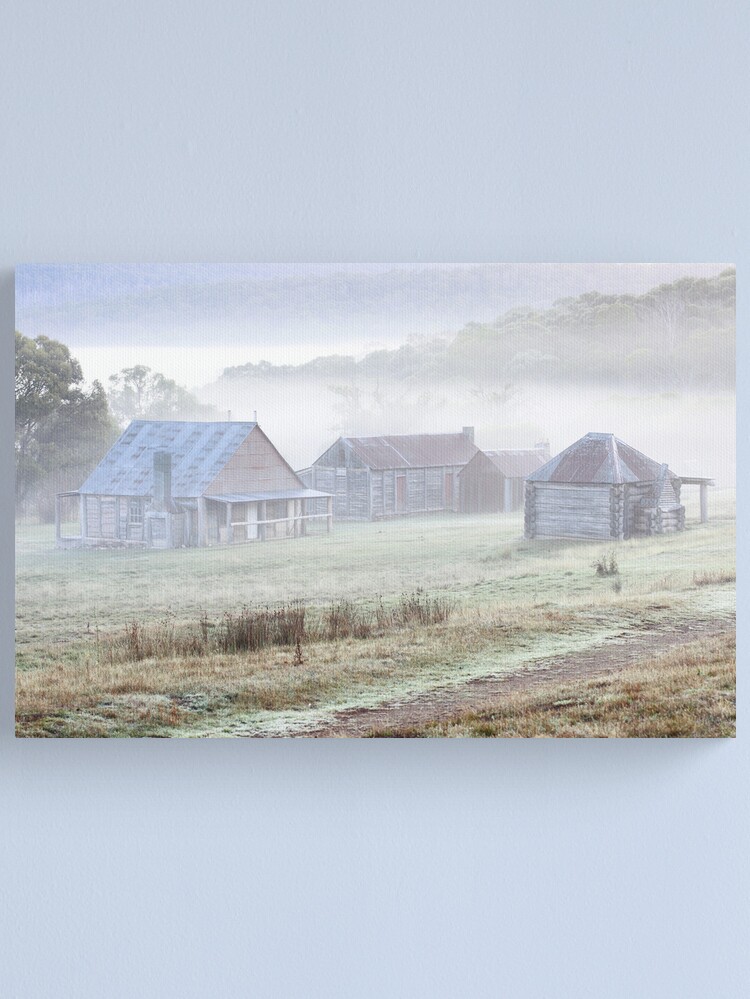 Alternate view of Coolamine Homestead, Kosciusko National Park, Australia Canvas Print