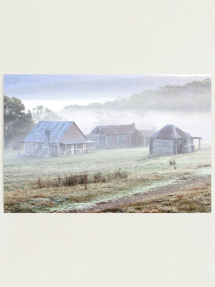 Alternate view of Coolamine Homestead, Kosciusko National Park, Australia Photographic Print