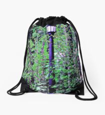 lamp post Drawstring Bag