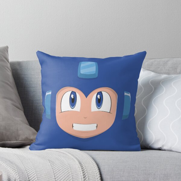 Item preview, Megaman face designed and sold by gingerraccoon.