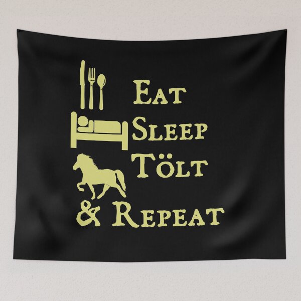 Item preview, Icelandic Horse: Iceland Horse Tölt Pony Merch designed and sold by iLambdaChi.