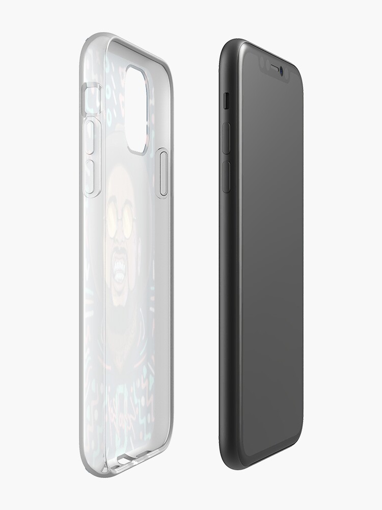 Coque iPhone « Écolier Q », par Kingtyson-9