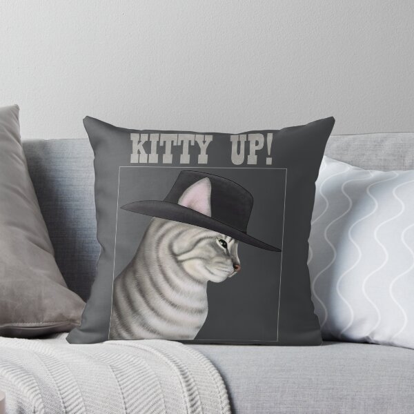 Item preview, Kitty Up! Cowboy cat designed and sold by Mehu.
