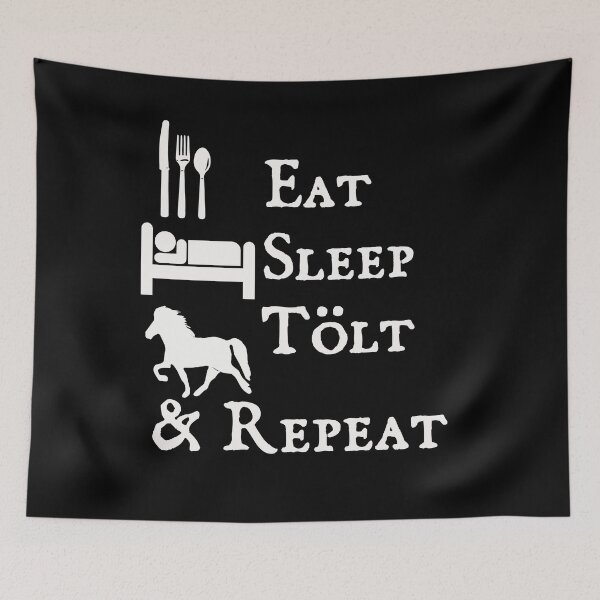 Item preview, Icelandic Horse: Iceland Horse Tölt Pony Merch designed and sold by iLambdaChi.