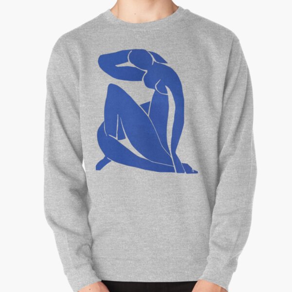 Henri Matisse - Blue Nude 1952 - Original Artwork Reproduction Pullover Sweatshirt