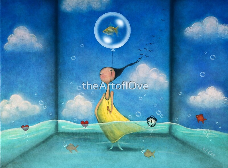 "Like a fish out of water " by theArtoflOve | Redbubble