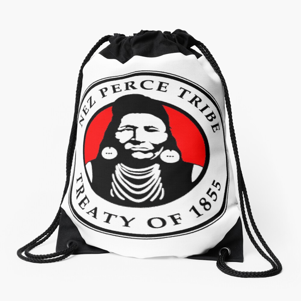THE NEZ PERCE Drawstring Bag
