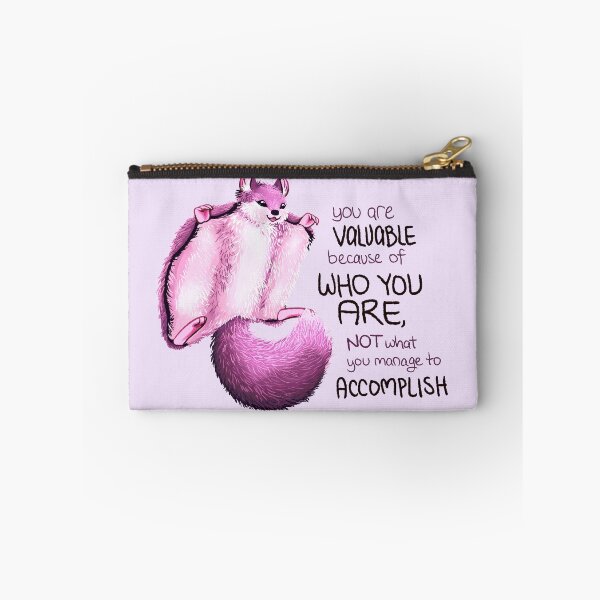 Item preview, "You are Valuable Because of WHO YOU ARE" Flying Squirrel designed and sold by thelatestkate.