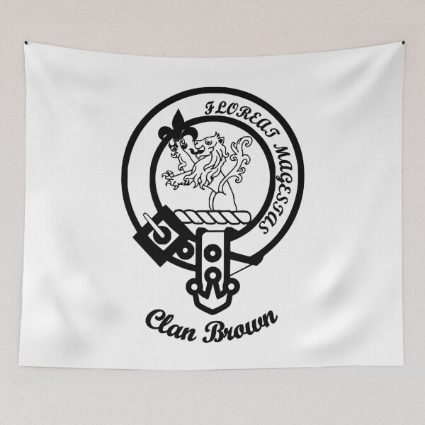 Artikelvorschau, Clan Brown entworfen und verkauft von BagTown Clans.