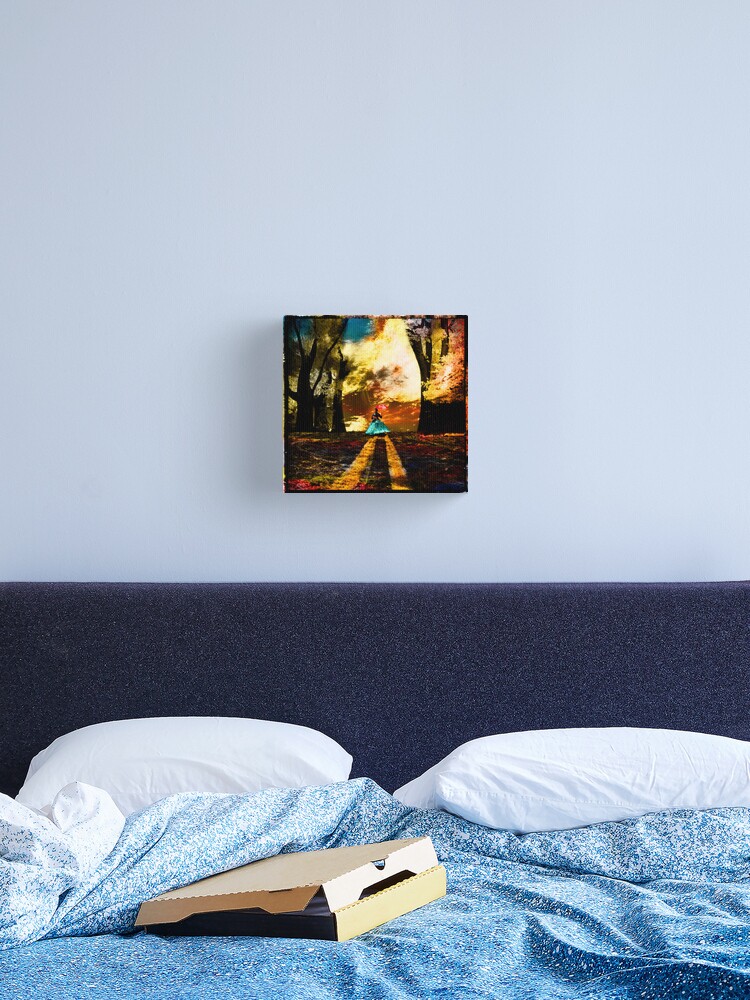 Thumbnail 2 of 3, Canvas Print, Lady Rainbow designed and sold by ronmoss.