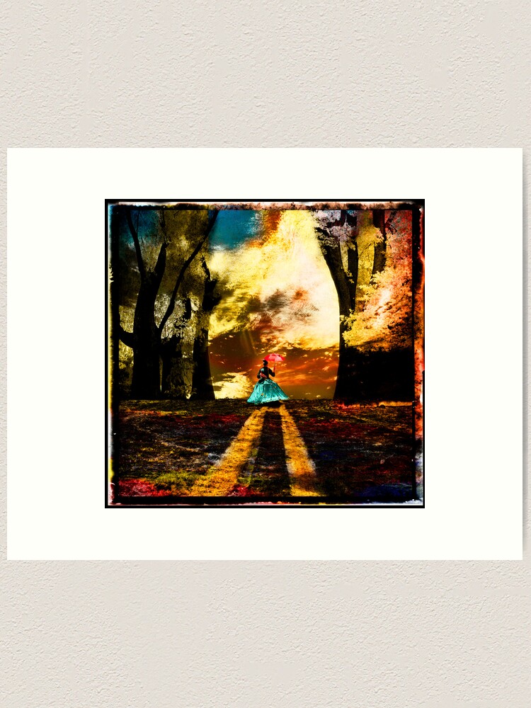 Alternate view of Lady Rainbow Art Print