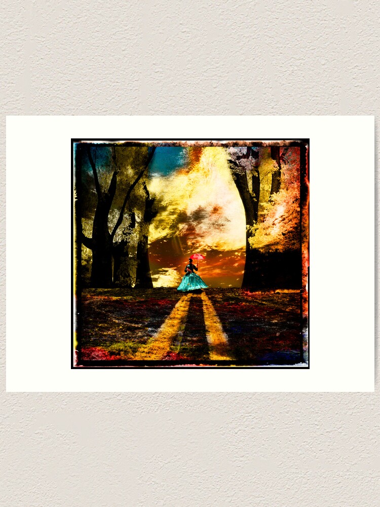 Alternate view of Lady Rainbow Art Print