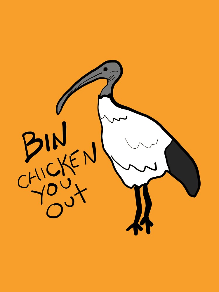 bin chicken hawaiian shirt