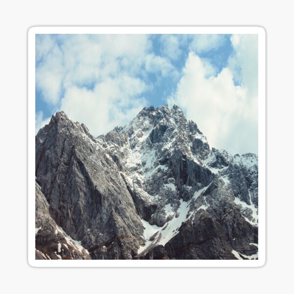 Zugspitze Sticker