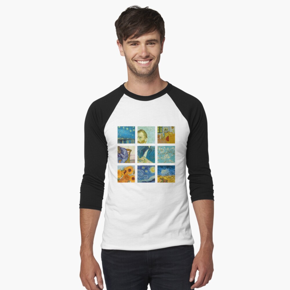 Item preview, T-shirt baseball manches ¾ designed and sold by Janna18.
