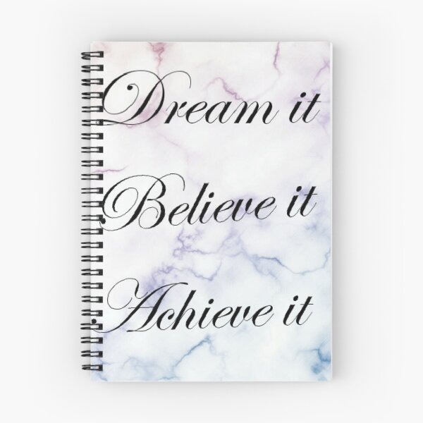 Item preview, Dream It Believe It Achieve It designed and sold by Claire-C.