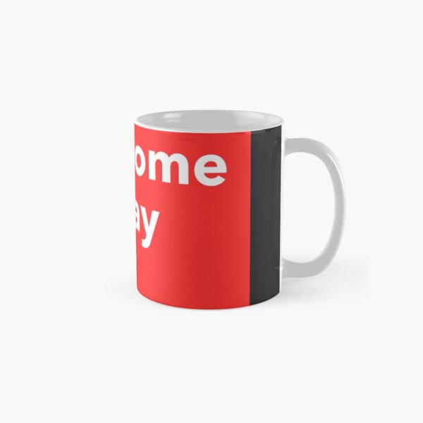 Red Block Classic Mug