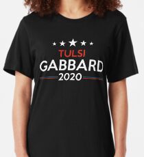 Tulsi Gabbard Gift President 2020 Campaign T-Shirt Slim Fit T-Shirt