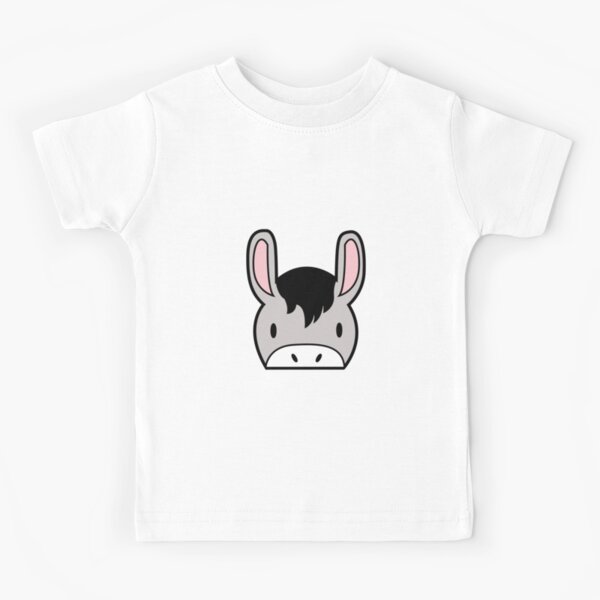 Donkey Cartoon Kid's T-Shirt Pour Enfants Garçons Filles Unisexe Top Donkey Cartoon Kid's T-Shirt Pour Enfants Garçons Filles Unisexe Top