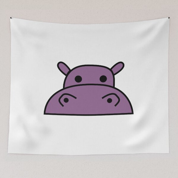 Item preview, Cartoon Hippo designed and sold by DesignsByDB.
