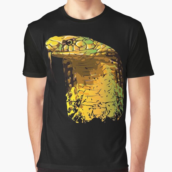 King Cobra Beautiful Venomous Snake Graphic T-Shirt