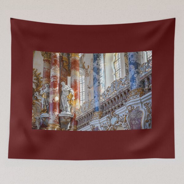 Item preview, Germany. Bavaria. Wieskirche. Interior. Detail. designed and sold by vadim19.