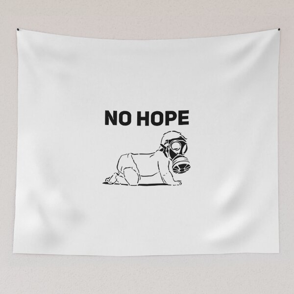 Item preview, Apocalypse Gas Mask Baby NO HOPE designed and sold by Joepseudo.
